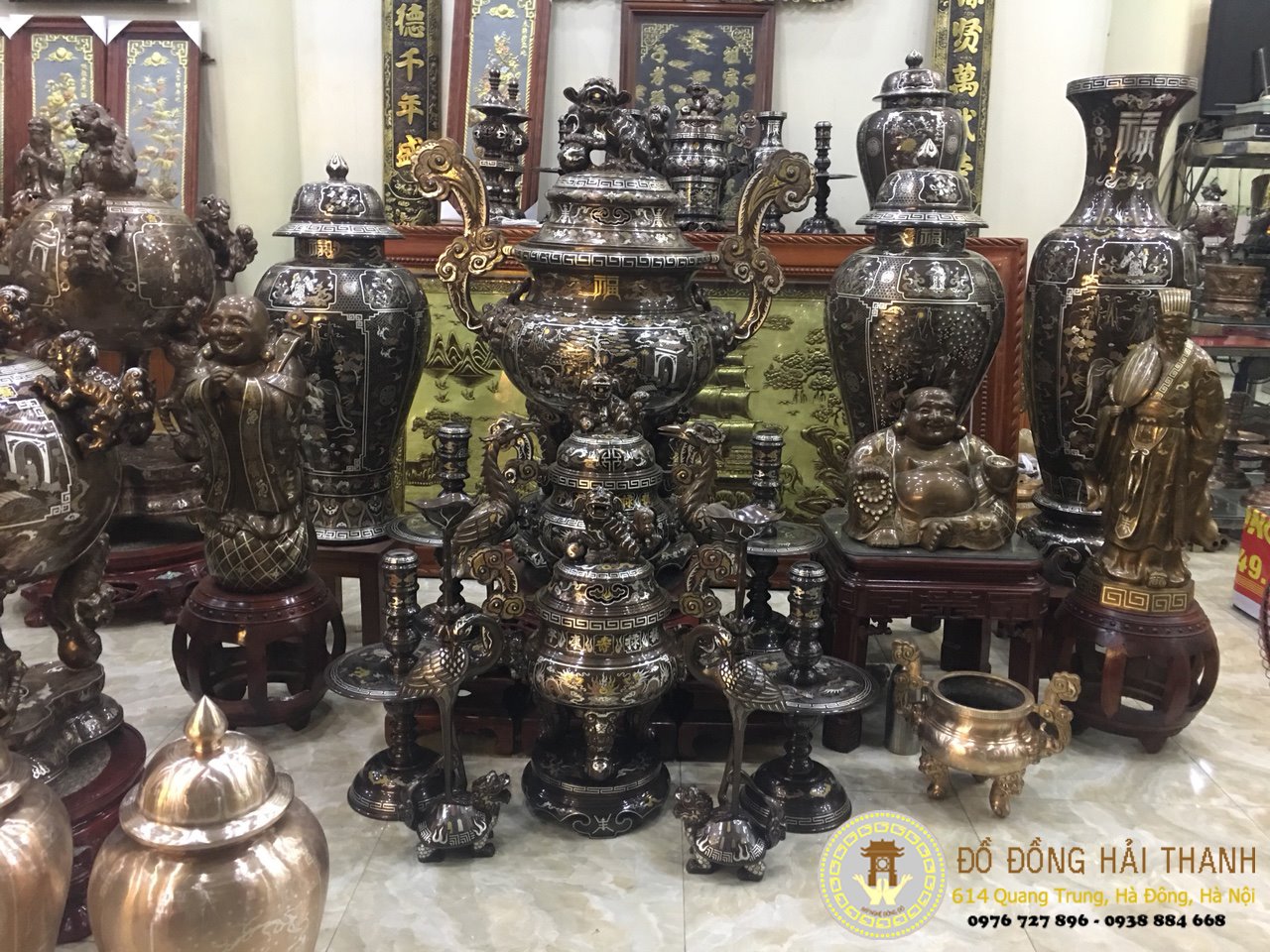 Sản Phẩm Đồ Thờ Cúng Bằng Đồng - Nghề Gia Truyền Đúc Đồng